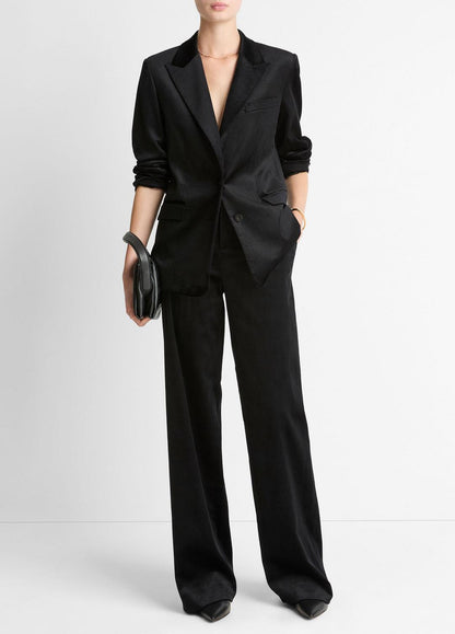 Italian Velvet Blazer in Blazers | VINCE Women