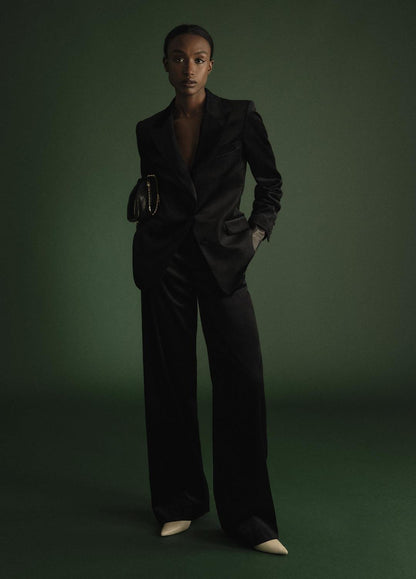 Italian Velvet Blazer in Blazers | VINCE Women