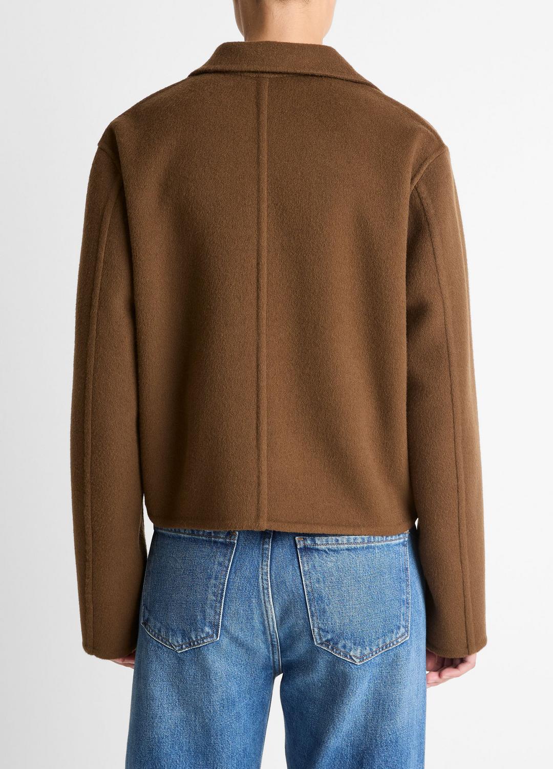 Wool & Cashmere-Blend Short Jacket in Jackets | VINCE Women