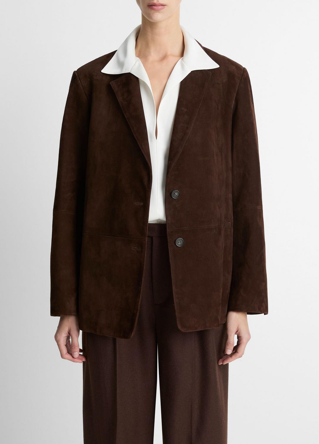 Suede Blazer in Blazers | VINCE Women