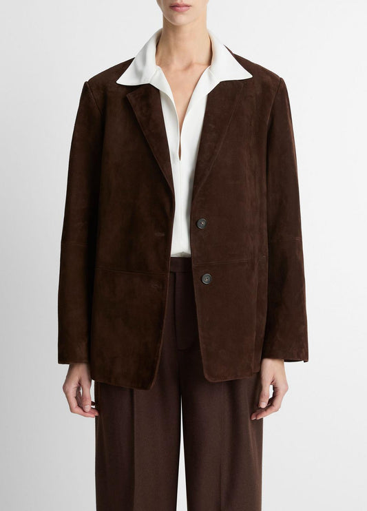 Suede Blazer in Blazers | VINCE Women