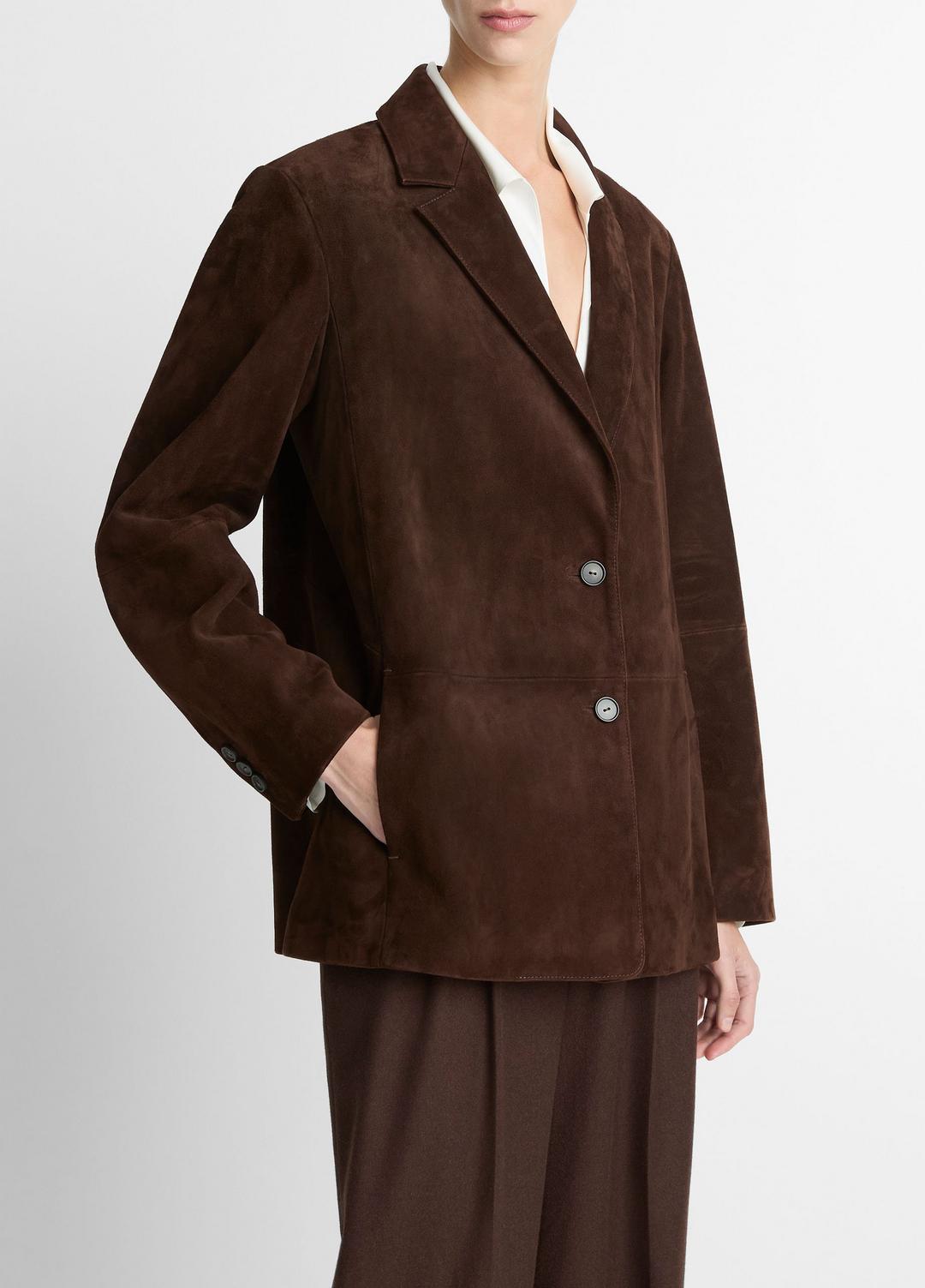 Suede Blazer in Blazers | VINCE Women