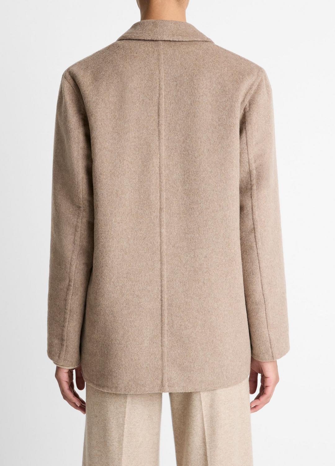 Double-Face Wool & Cashmere-Blend Blazer in Blazers | VINCE Women