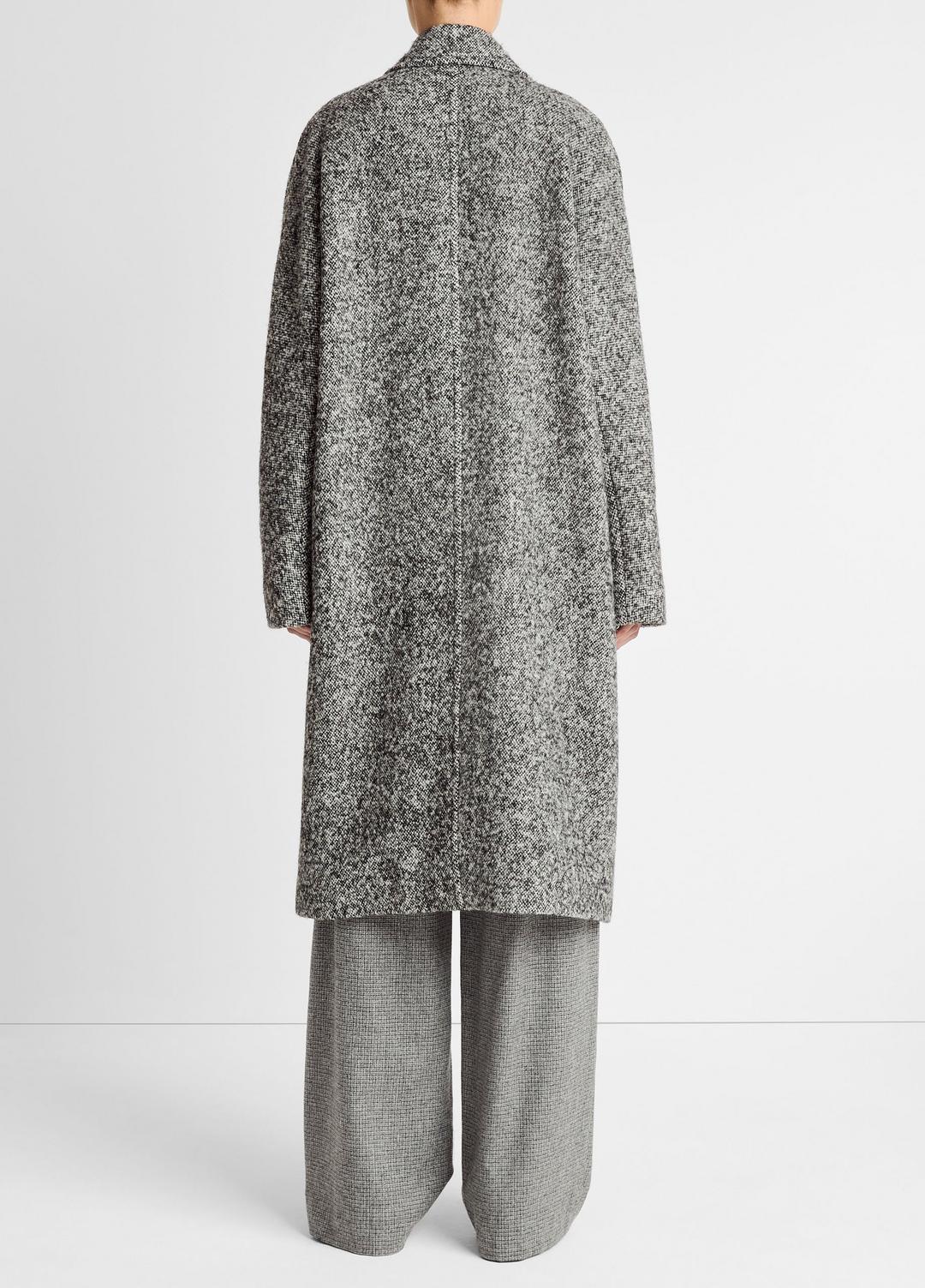 Italian Wool-Blend Overcoat in Coats | VINCE Women