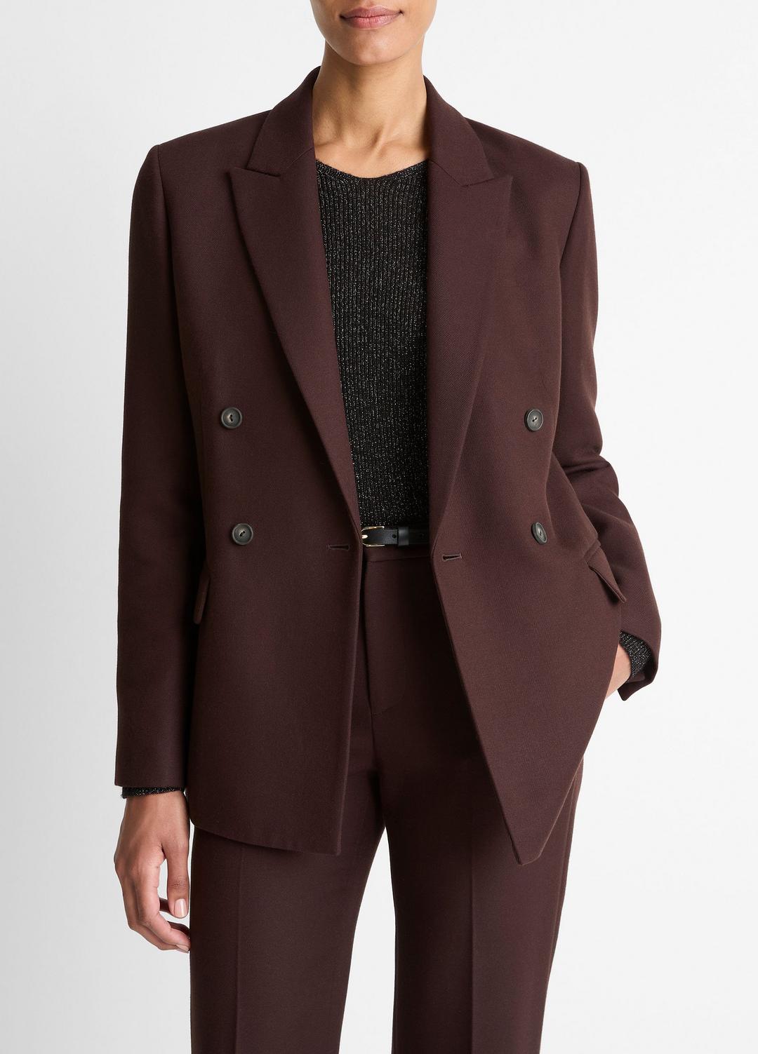 Sculptural Tailored Blazer in Blazers | VINCE Women