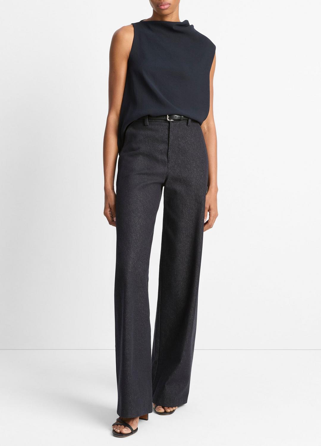 Asymmetrical Draped A-Line Top in Tank Tops | VINCE Women