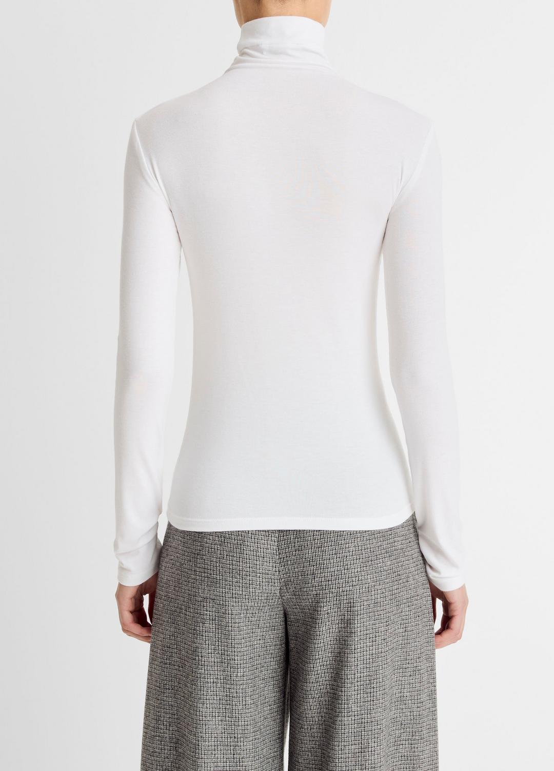 Essential Long-Sleeve Turtleneck Top in Long Sleeve | VINCE Women