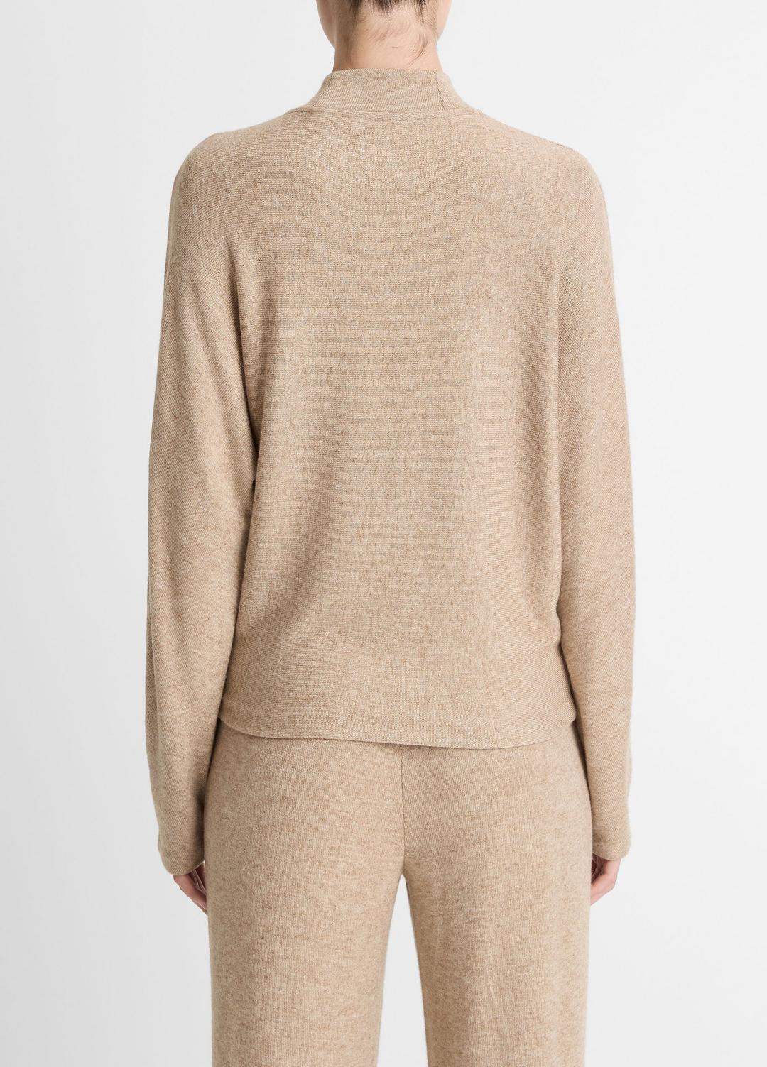 Cozy Dolman-Sleeve Mock-Neck Top in Long Sleeve | VINCE Women