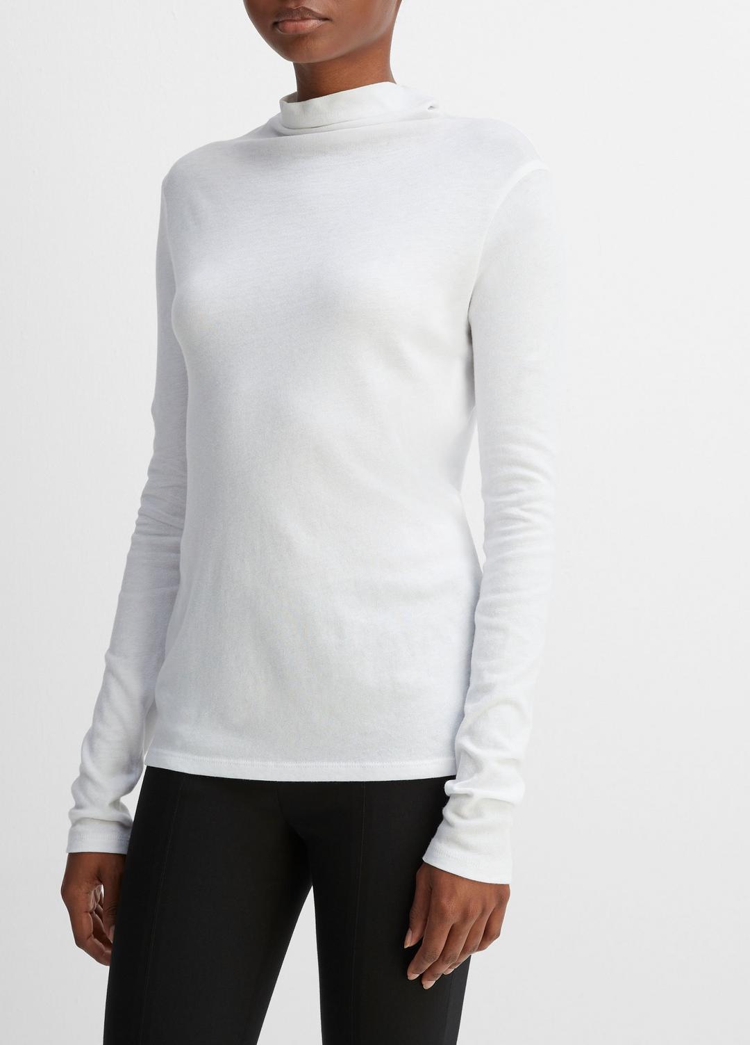 Essential Long Sleeve Turtleneck in Long Sleeve | VINCE Women