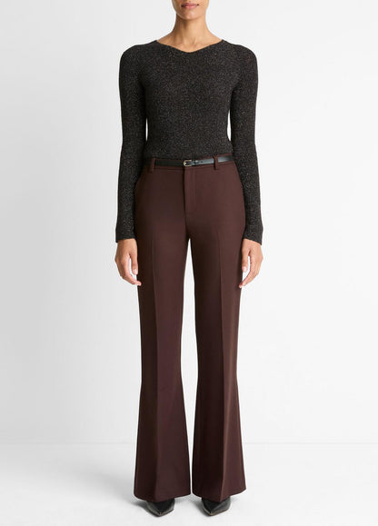 Sculptural Flare Trouser in Trousers | VINCE Women
