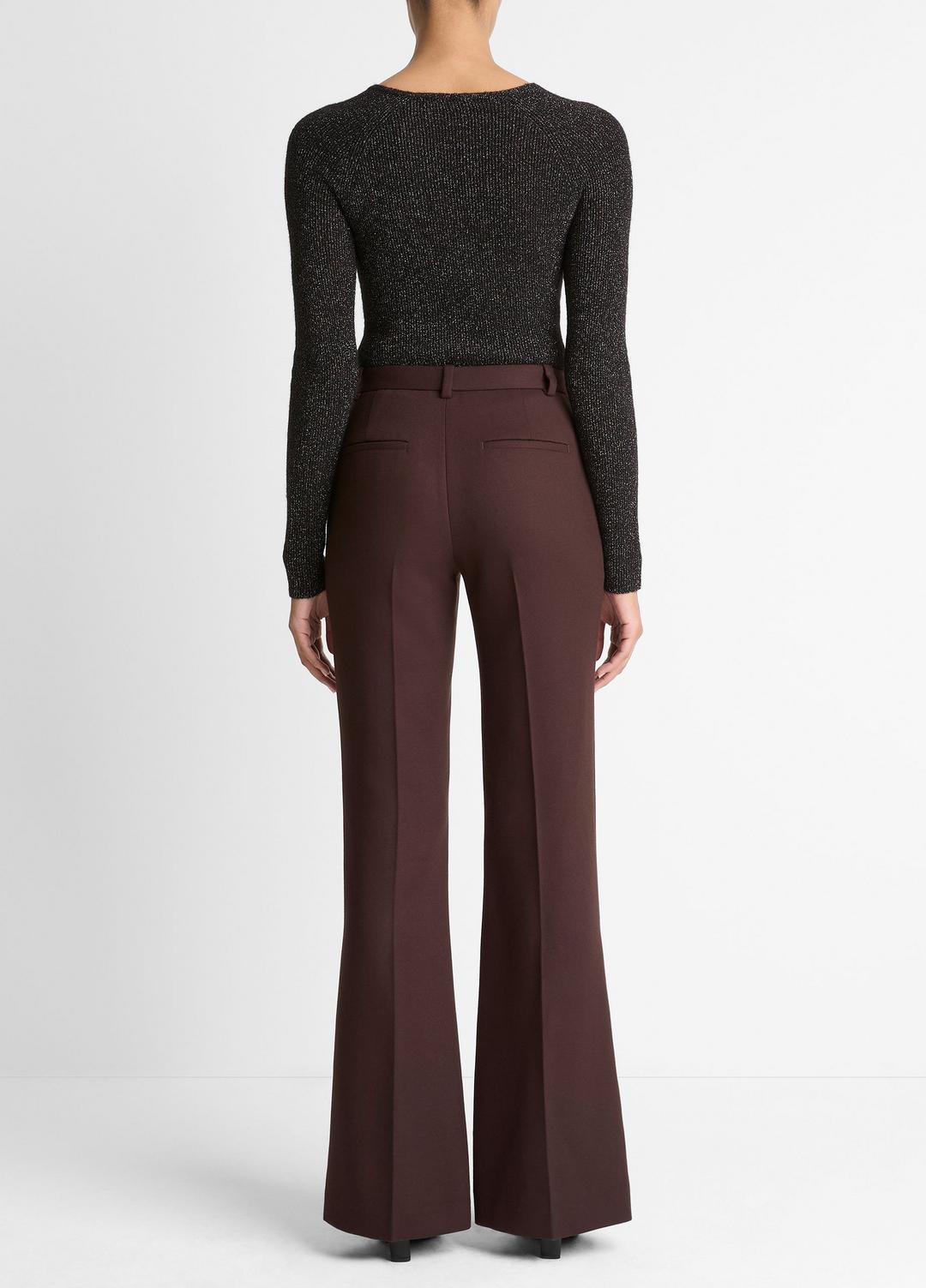 Sculptural Flare Trouser in Trousers | VINCE Women