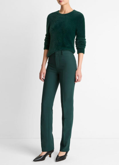 Cotton-Blend Slim Cigarette Pant in Trousers | VINCE Women