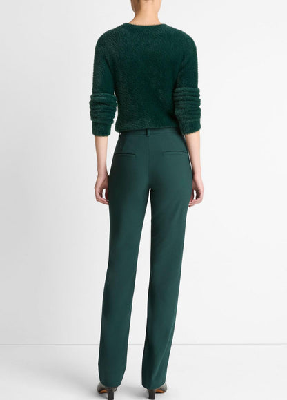 Cotton-Blend Slim Cigarette Pant in Trousers | VINCE Women
