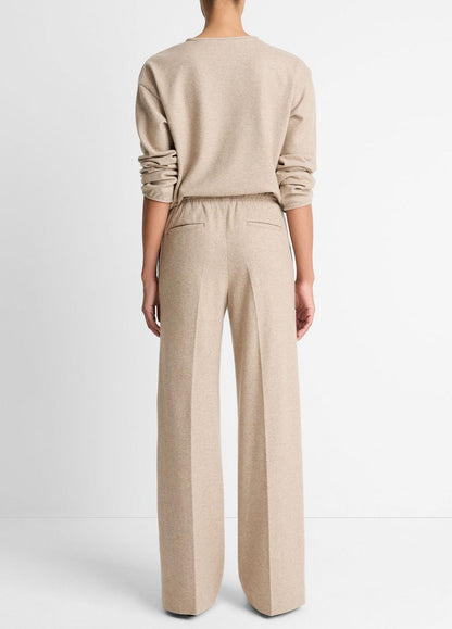 Wool-Blend Tailored Wide-Leg Pant in Wide Leg | VINCE Women