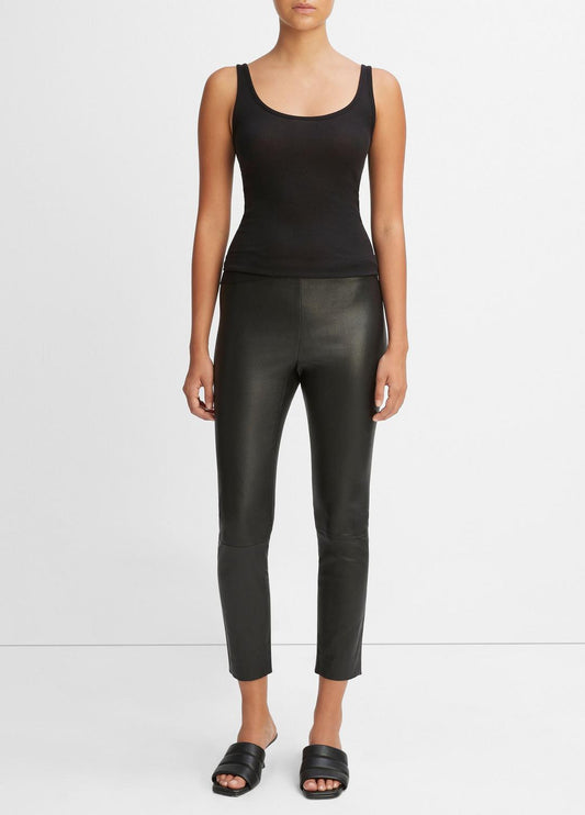 Leather Legging in Leggings | VINCE Women
