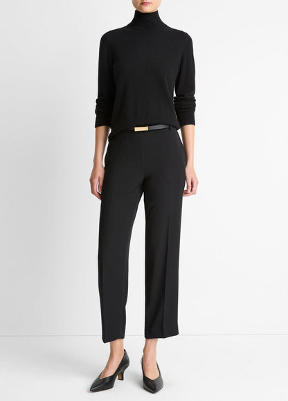 Crepe Tapered Pull-On Pant in Trousers | VINCE Women