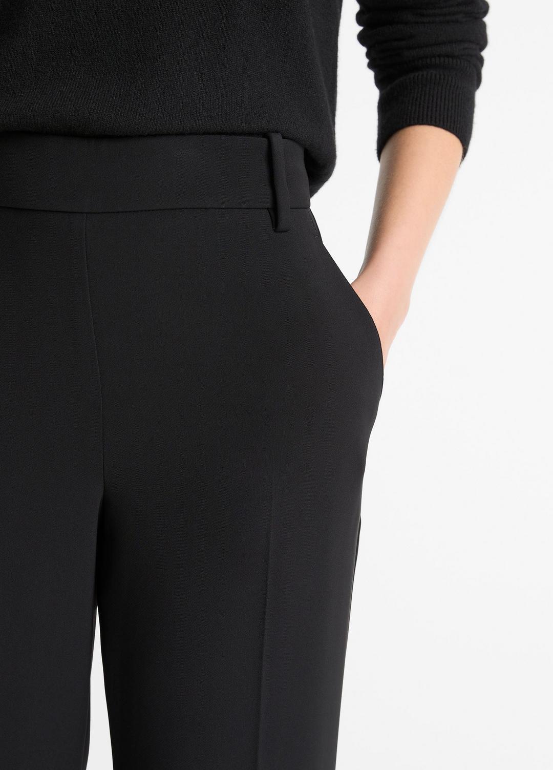 Crepe Tapered Pull-On Pant in Trousers | VINCE Women