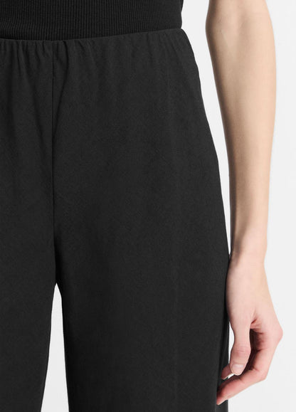 Cotton-Blend High-Waist Bias Pant in Trousers | VINCE Women