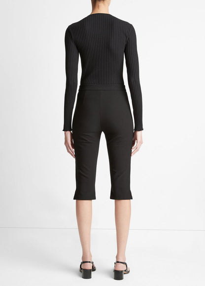 Slim-Fit Capri in Pants | VINCE Women