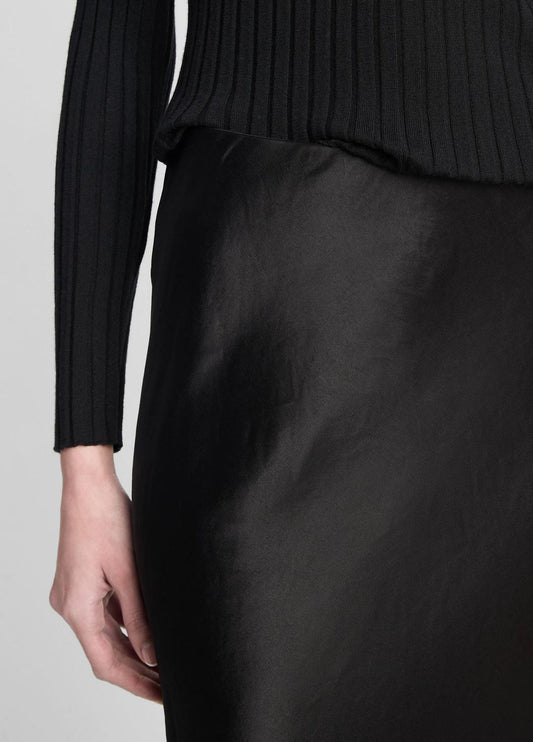 Satin Maxi Skirt in Skirts | VINCE Women