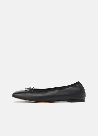 Darla Leather Ballet Flat in Loafers & Flats | VINCE Women