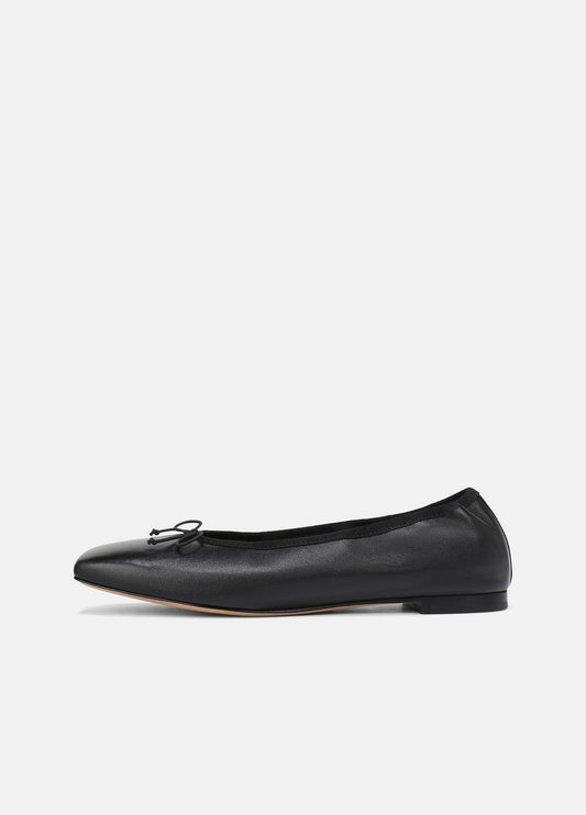 Darla Leather Ballet Flat in Loafers & Flats | VINCE Women