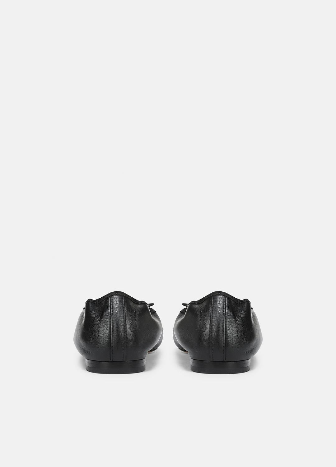 Darla Leather Ballet Flat in Loafers & Flats | VINCE Women