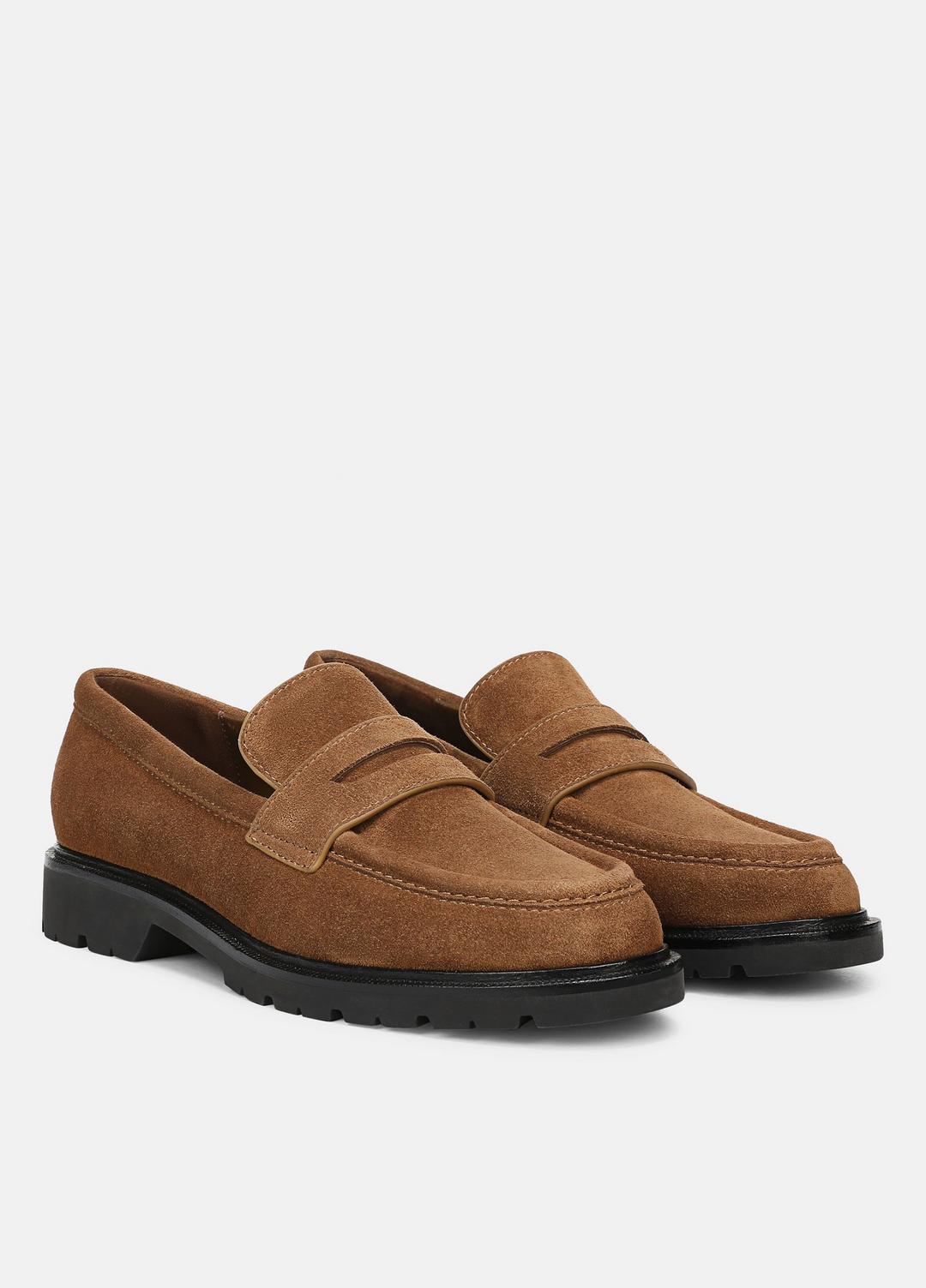 Siena Suede Lug-Sole Loafer in Loafers & Flats | VINCE Women