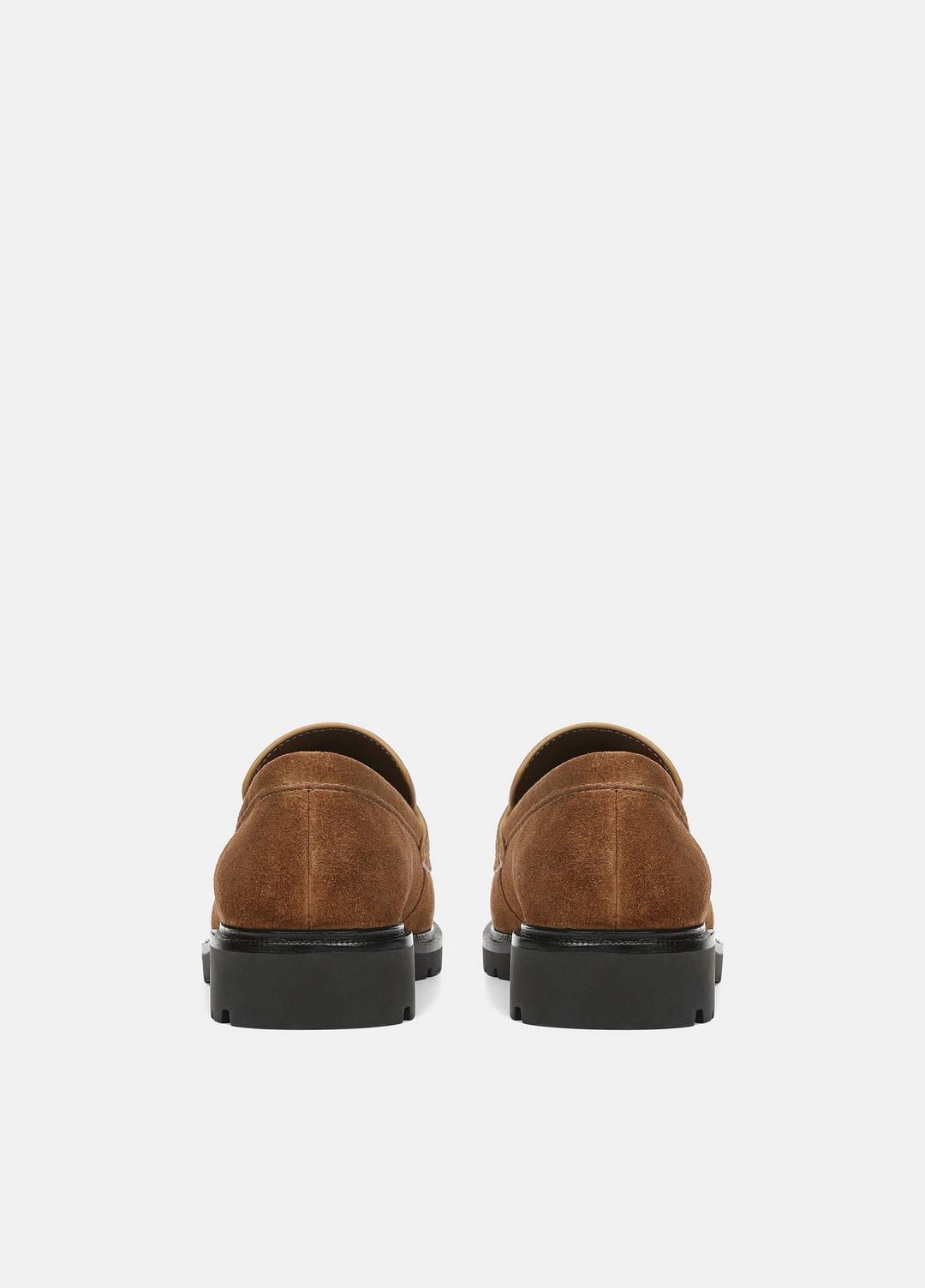 Siena Suede Lug-Sole Loafer in Loafers & Flats | VINCE Women