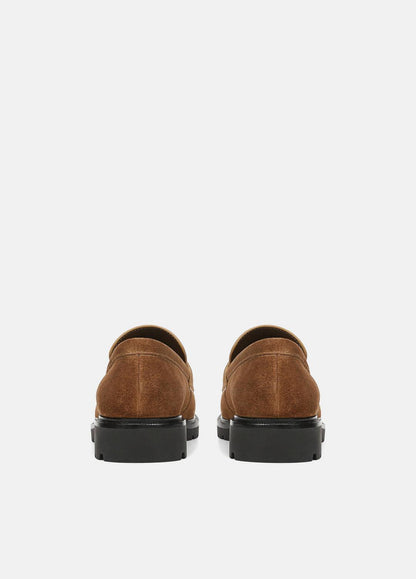 Siena Suede Lug-Sole Loafer in Loafers & Flats | VINCE Women
