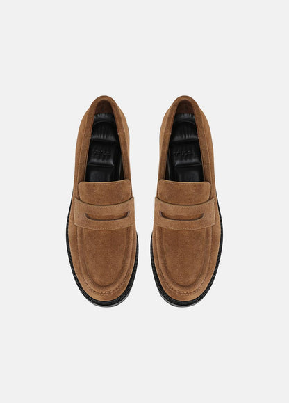 Siena Suede Lug-Sole Loafer in Loafers & Flats | VINCE Women