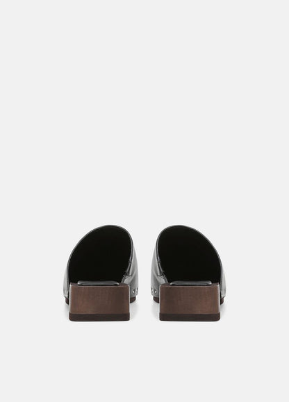 Margarita Leather Clog in Loafers & Flats | VINCE Women