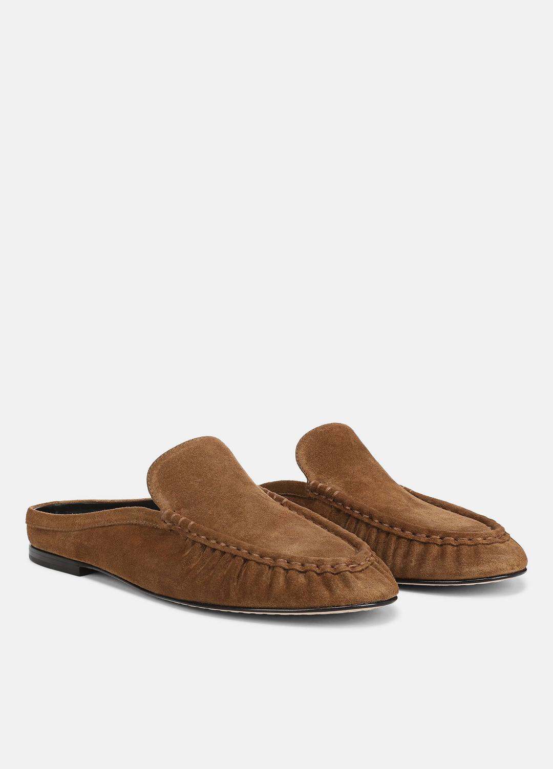 Tevin Suede Mule in Loafers & Flats | VINCE Women