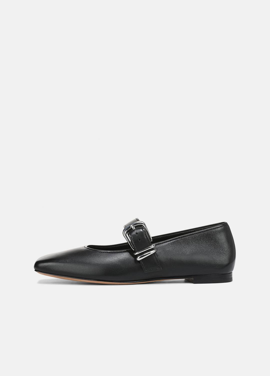 Daniela Leather Mary Jane Flat in Loafers & Flats | VINCE Women