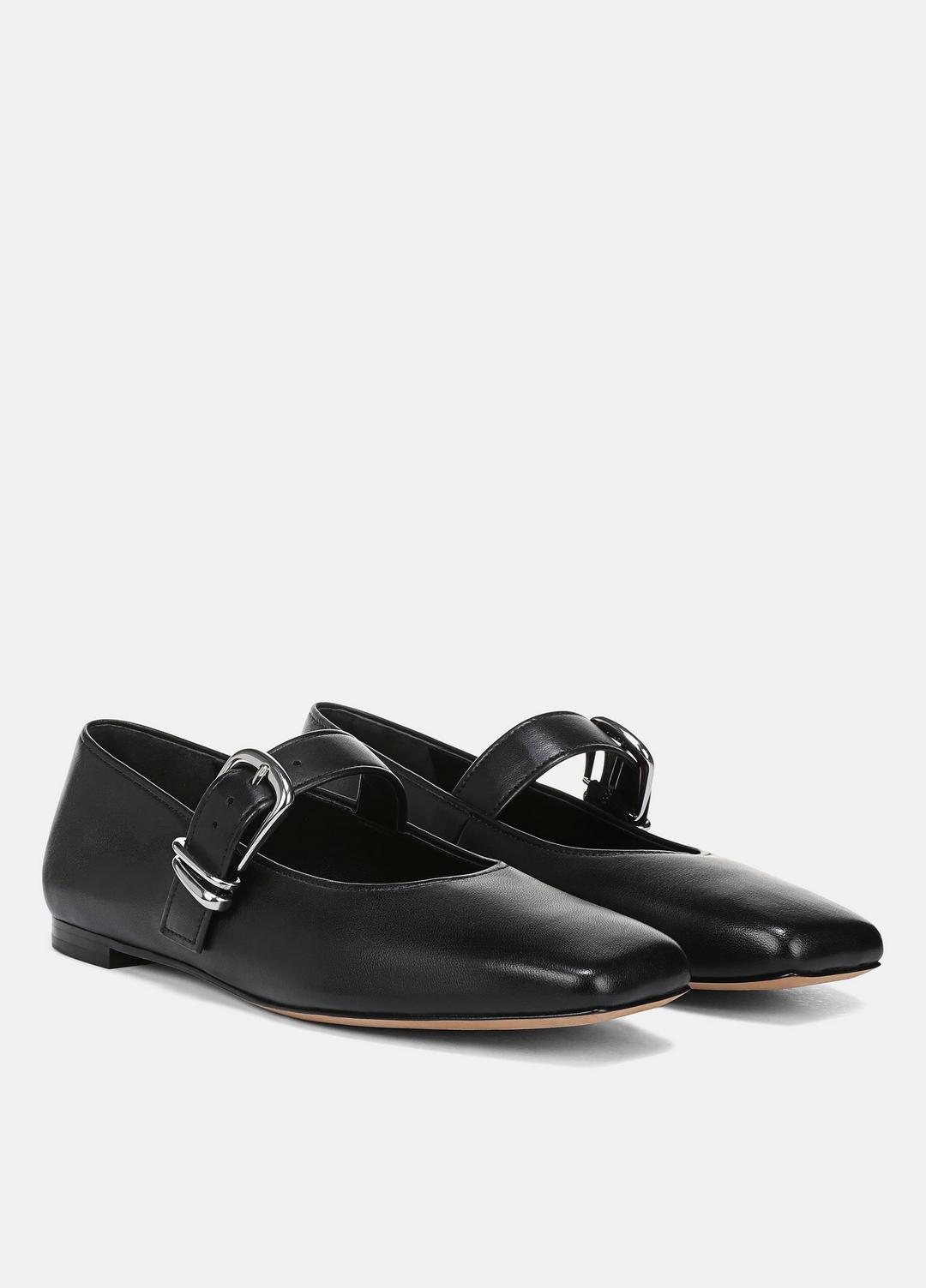 Daniela Leather Mary Jane Flat in Loafers & Flats | VINCE Women