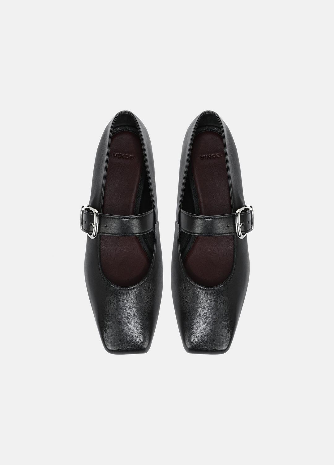 Daniela Leather Mary Jane Flat in Loafers & Flats | VINCE Women