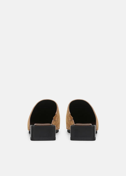 Margarita Suede Clog in Loafers & Flats | VINCE Women