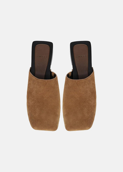 Margarita Suede Clog in Loafers & Flats | VINCE Women