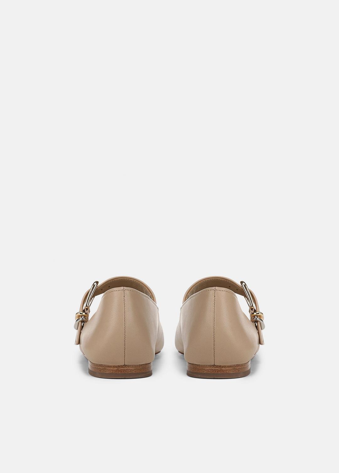 Daniela Leather Mary Jane Flat in Loafers & Flats | VINCE Women