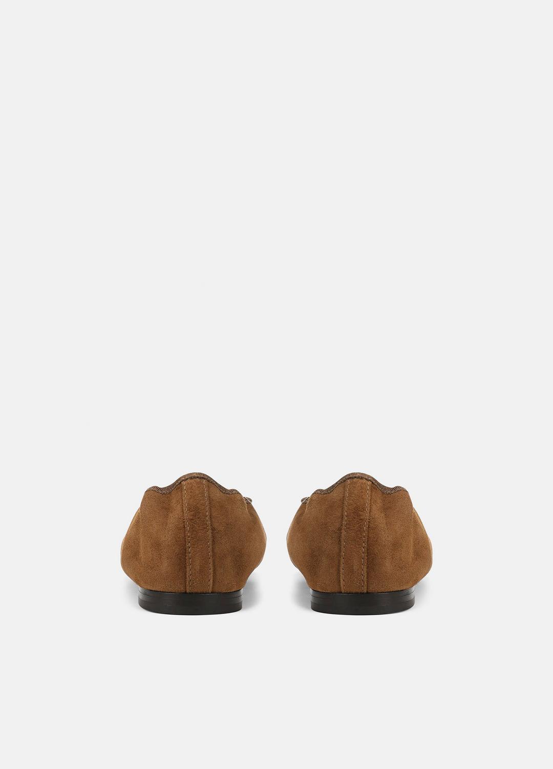 Darla Suede Ballet Flat in Loafers & Flats | VINCE Women
