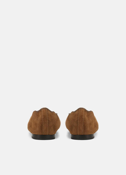 Darla Suede Ballet Flat in Loafers & Flats | VINCE Women