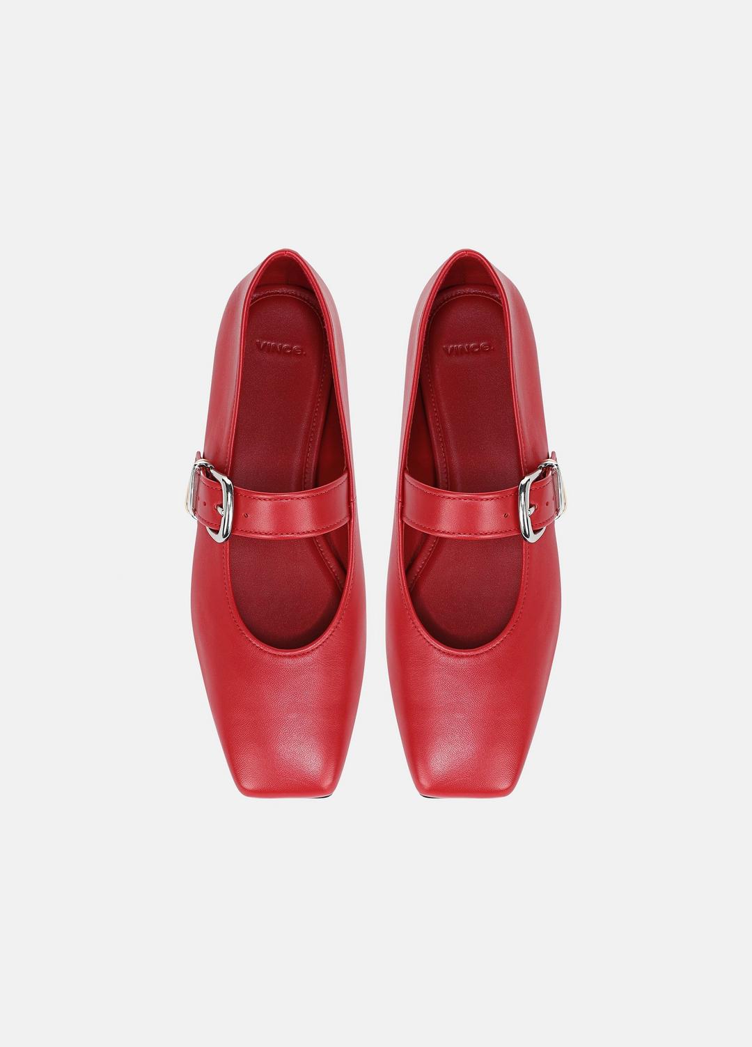 Daniela Leather Mary Jane Flat in Loafers & Flats | VINCE Women