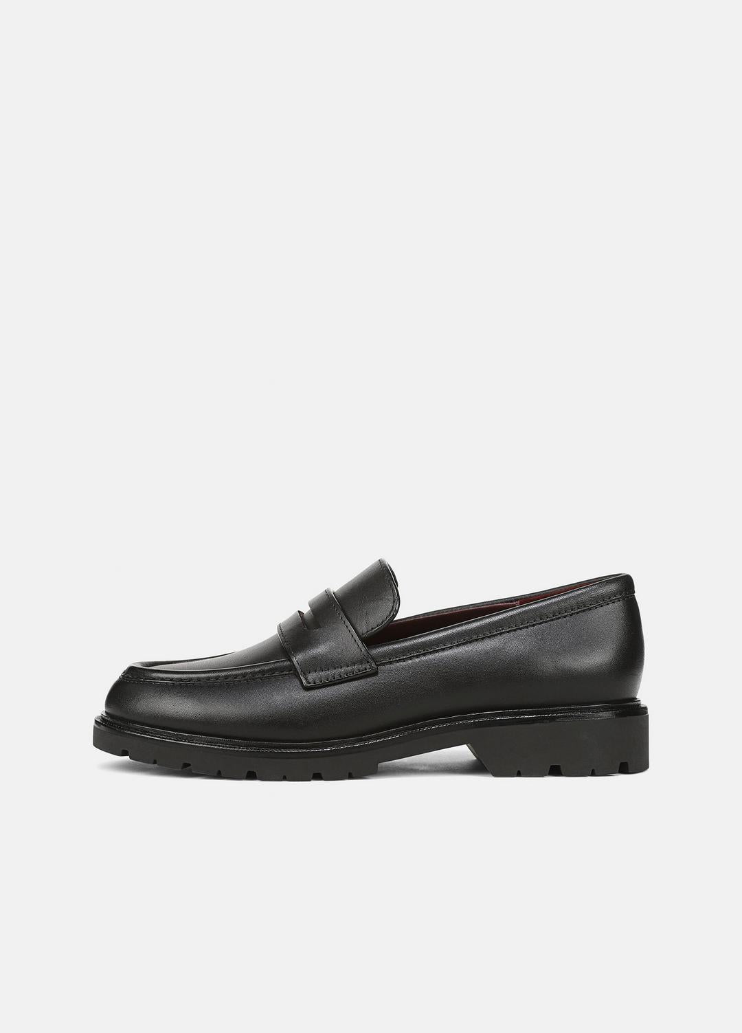Siena Leather Lug-Sole Loafer in Loafers & Flats | VINCE Women