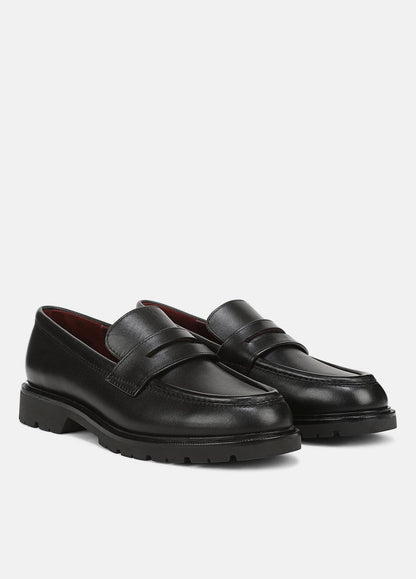 Siena Leather Lug-Sole Loafer in Loafers & Flats | VINCE Women