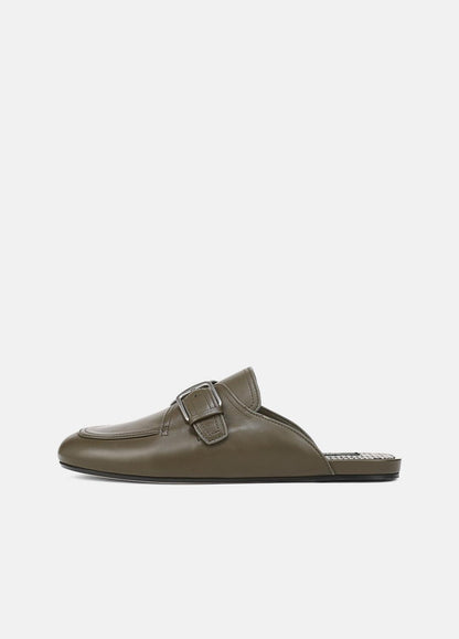 Minetta Leather Loafer Mule in Loafers & Flats | VINCE Women