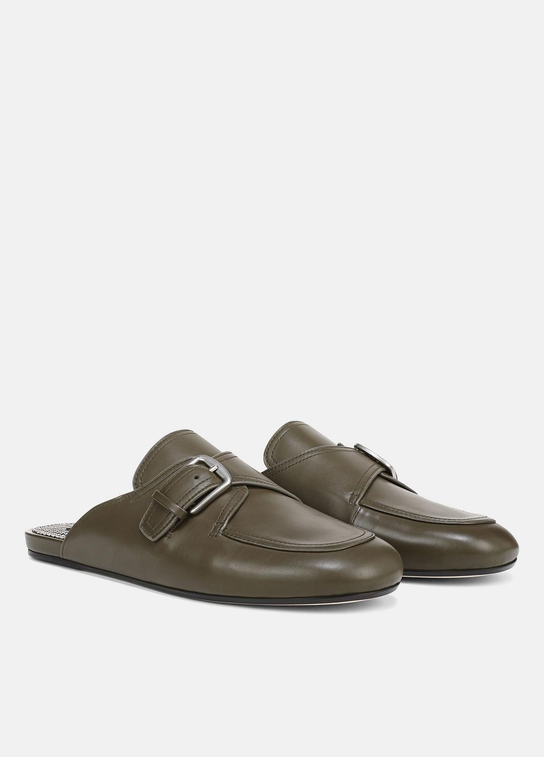 Minetta Leather Loafer Mule in Loafers & Flats | VINCE Women