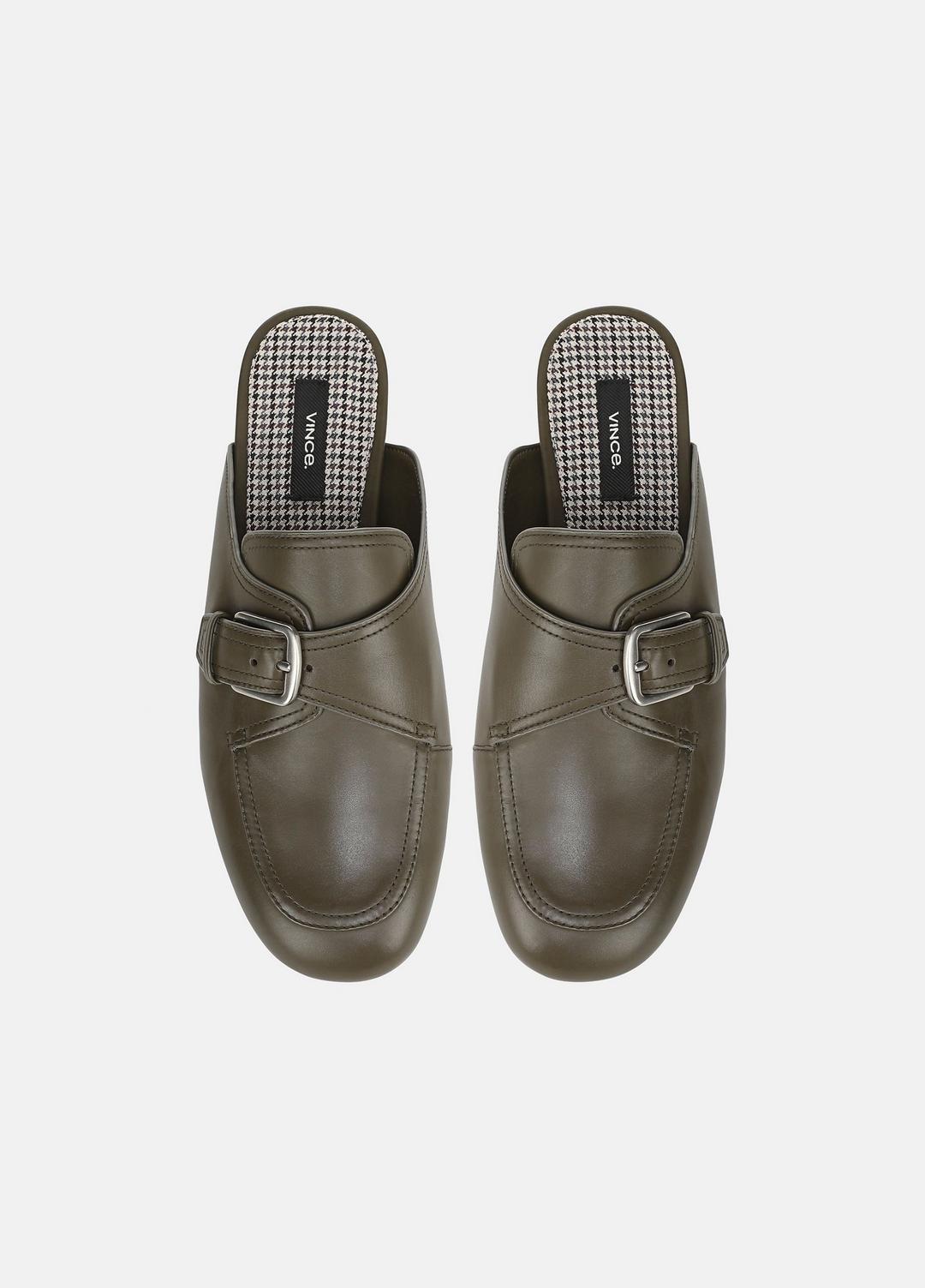 Minetta Leather Loafer Mule in Loafers & Flats | VINCE Women