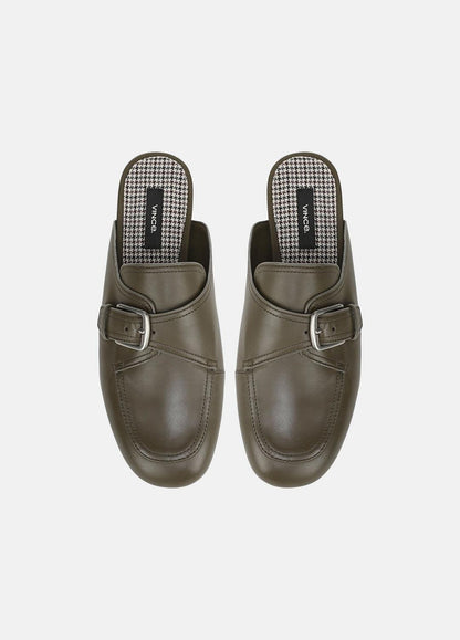 Minetta Leather Loafer Mule in Loafers & Flats | VINCE Women