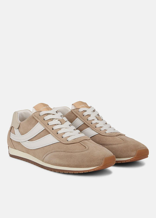 Oasis Suede and Leather Runner Sneaker in Sneakers | VINCE Women
