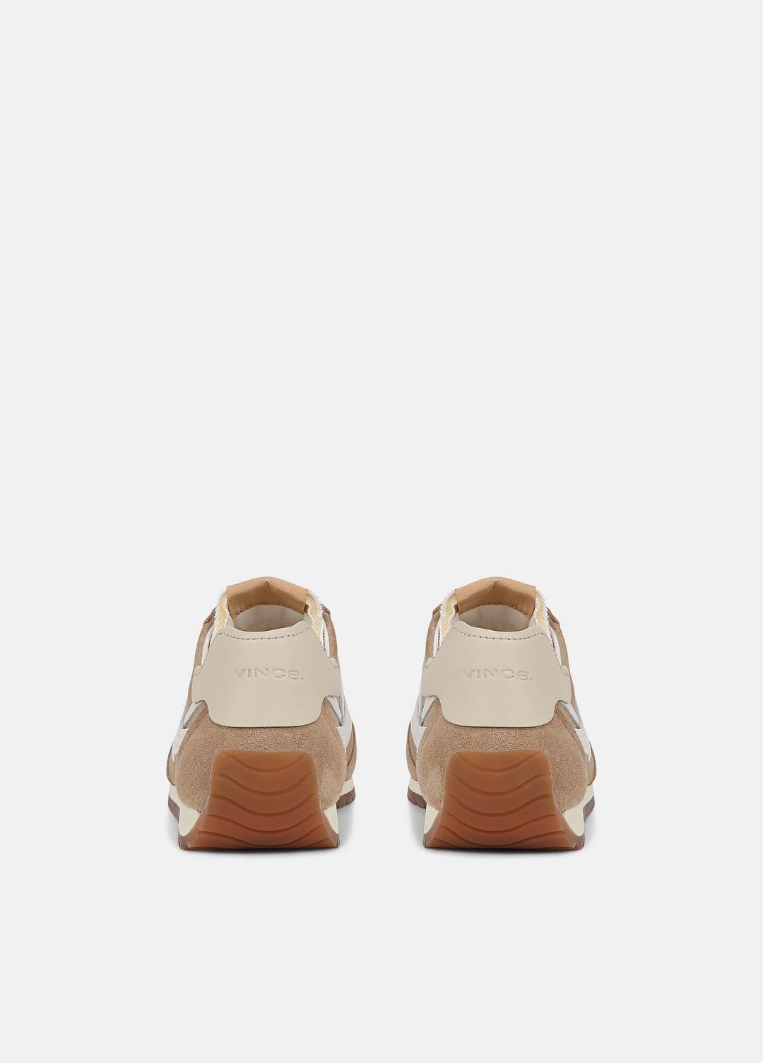 Oasis Suede and Leather Runner Sneaker in Sneakers | VINCE Women